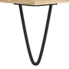 LP-levyjen säilytyskaappi Sonoma-tammi 84,5x38x89 cm puu