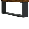 LP-levyjen säilytyskaappi savutammi 84,5x38x89 cm tekninen puu