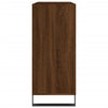 LP-levyjen säilytyskaappi ruskea tammi 84,5x38x89 cm puu
