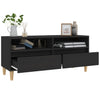 TV-taso musta 100x34,5x44,5 cm tekninen puu