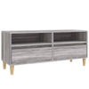 TV-taso harmaa Sonoma 100x34,5x44,5 cm tekninen puu