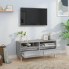 TV-taso harmaa Sonoma 100x34,5x44,5 cm tekninen puu