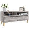 TV-taso harmaa Sonoma 100x34,5x44,5 cm tekninen puu