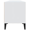 TV-taso valkoinen 100x34,5x44,5 cm tekninen puu