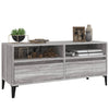 TV-taso harmaa Sonoma 100x34,5x44,5 cm tekninen puu