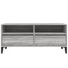 TV-taso harmaa Sonoma 100x34,5x44,5 cm tekninen puu