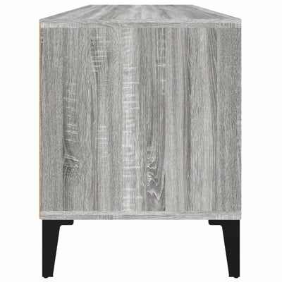 TV-taso harmaa Sonoma 100x34,5x44,5 cm tekninen puu