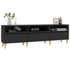 TV-taso musta 150x30x44,5 cm tekninen puu