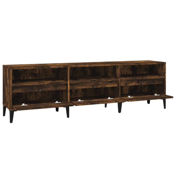 Savutammi TV-taso 150x30x44,5 cm teknisestä puusta