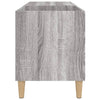 LP-levyjen säilytyskaappi harmaa Sonoma 84,5x38x48 cm puu