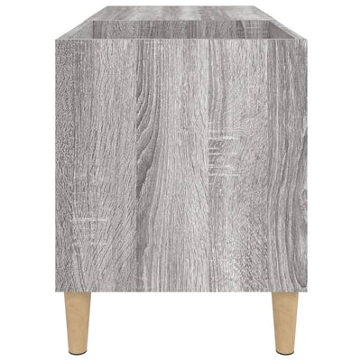 LP-levyjen säilytyskaappi harmaa Sonoma 84,5x38x48 cm puu