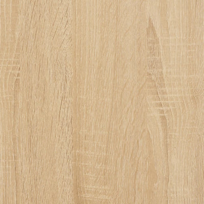 LP-levyjen säilytyskaappi Sonoma-tammi 84,5x38x48 cm puu