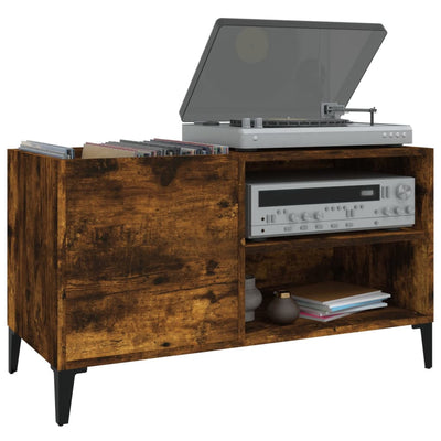 Savutammi lp-levyjen säilytyskaappi Gizzela 84,5x38x48cm (puinen)