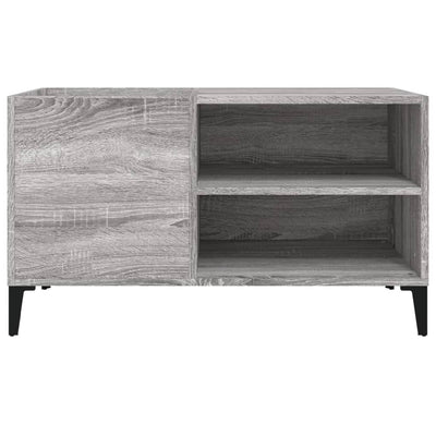 LP-levyjen säilytyskaappi harmaa Sonoma 84,5x38x48 cm puu
