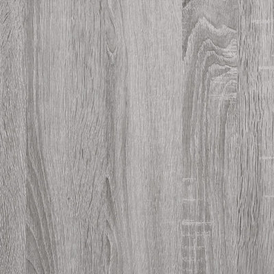 LP-levyjen säilytyskaappi harmaa Sonoma 84,5x38x48 cm puu