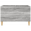 LP-levyjen säilytyskaappi harmaa Sonoma 74,5x38x48 cm puu
