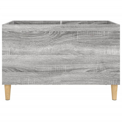 LP-levyjen säilytyskaappi harmaa Sonoma 74,5x38x48 cm puu