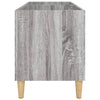 LP-levyjen säilytyskaappi harmaa Sonoma 74,5x38x48 cm puu