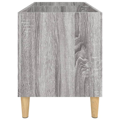 LP-levyjen säilytyskaappi harmaa Sonoma 74,5x38x48 cm puu