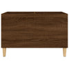LP-levyjen säilytyskaappi ruskea tammi 74,5x38x48 cm puu