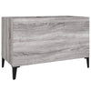 LP-levyjen säilytyskaappi harmaa Sonoma 74,5x38x48 cm puu