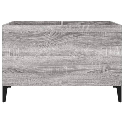 LP-levyjen säilytyskaappi harmaa Sonoma 74,5x38x48 cm puu