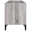 LP-levyjen säilytyskaappi harmaa Sonoma 74,5x38x48 cm puu