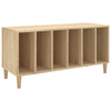 LP-levyjen säilytyskaappi Sonoma-tammi 100x38x48 cm puu