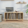 LP-levyjen säilytyskaappi Sonoma-tammi 100x38x48 cm puu