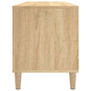 LP-levyjen säilytyskaappi Sonoma-tammi 100x38x48 cm puu