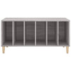 LP-levyjen säilytyskaappi harmaa Sonoma 100x38x48 cm puu