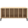 LP-levyjen säilytyskaappi Sonoma-tammi 100x38x48 cm puu
