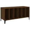 LP-levyjen säilytyskaappi ruskea tammi 100x38x48 cm puu