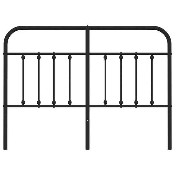 Metallinen vaihtopääty musta 140 cm