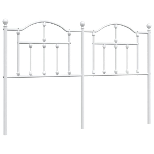 Metallinen vaihtopääty valkoinen 140 cm