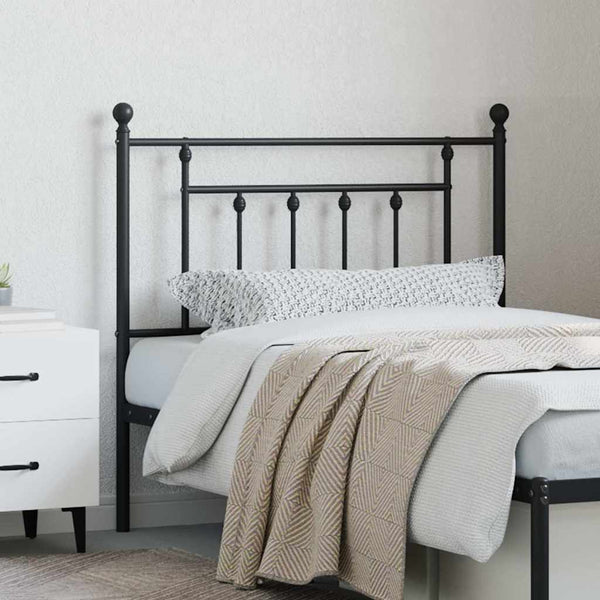 Metallinen vaihtopääty musta 90 cm