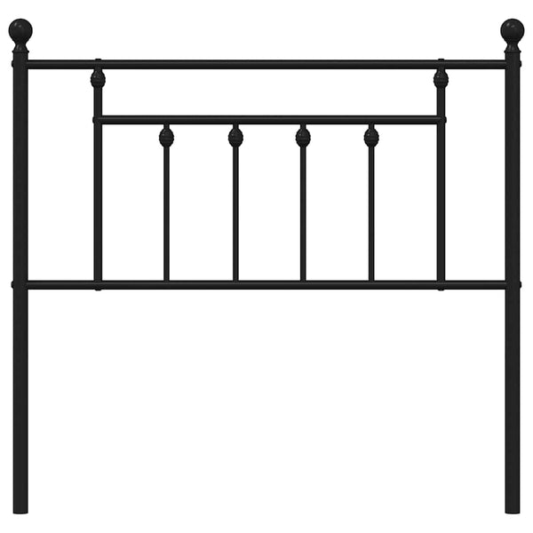 Metallinen vaihtopääty musta 90 cm