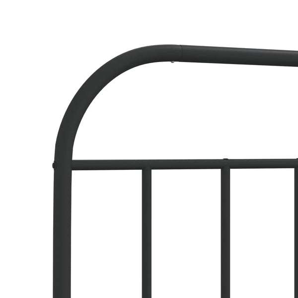 Metallinen vaihtopääty musta 80 cm