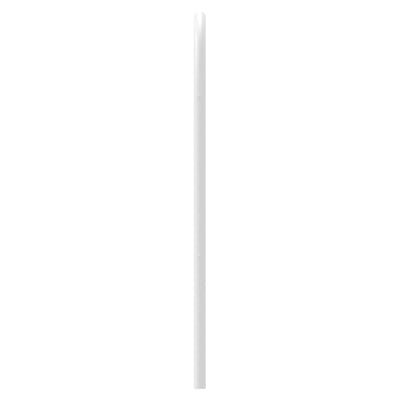 Metallinen sängynpääty valkoinen 193 cm