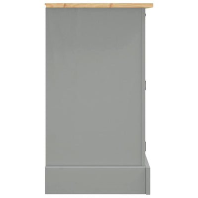 Senkki Corona harmaa 112x43x78 cm täysi Meksikon mänty
