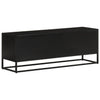 TV-taso 110x30x40 cm täysi mangopuu ja rauta