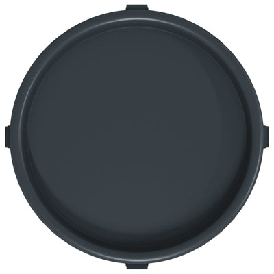 Kasvirullakot pyörillä 2 kpl harmaa halkaisija 34 cm 35 kg