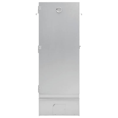 Galvanoitu teräs bbq savustinuuni Ghiulfer 44,5x29x110cm (puulastuilla)