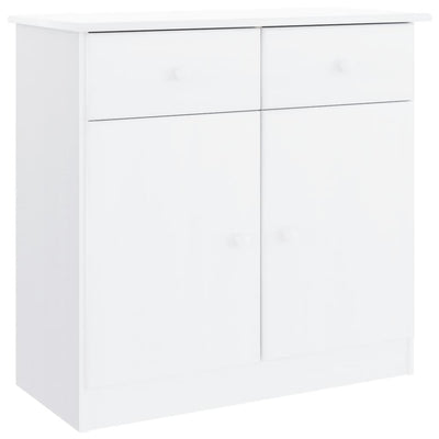 Valkoinen kaappi alta Jaycee 77x35x165cm (mänty)