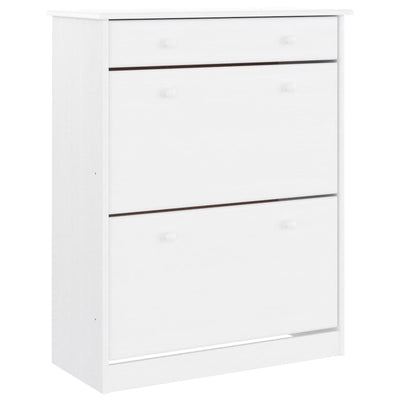 Valkoinen senkki alta Ila 77x35x188cm (mänty)