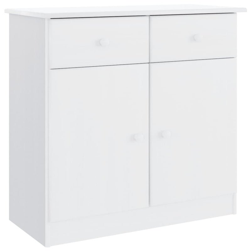 Valkoinen senkki alta Ai 77x35x73cm (mänty)