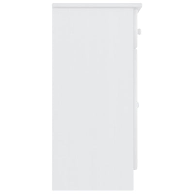 Valkoinen senkki alta Ai 77x35x73cm (mänty)