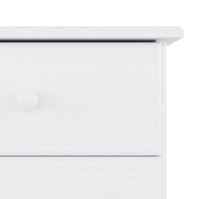 Valkoinen senkki alta Iovanel 77x35x73cm (mänty)