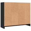 Senkki musta 91x28x75 cm tekninen puu
