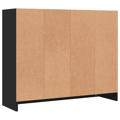 Senkki musta 91x28x75 cm tekninen puu